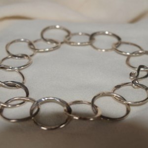 hammeredbraceletandchain